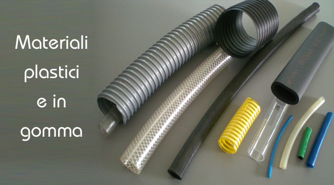 Materiali plastici e in gomma