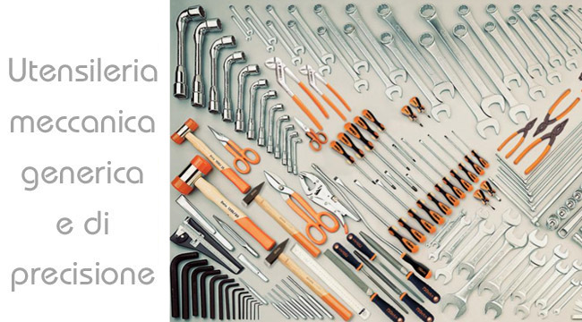 Utensileria meccanica generica e di precisione